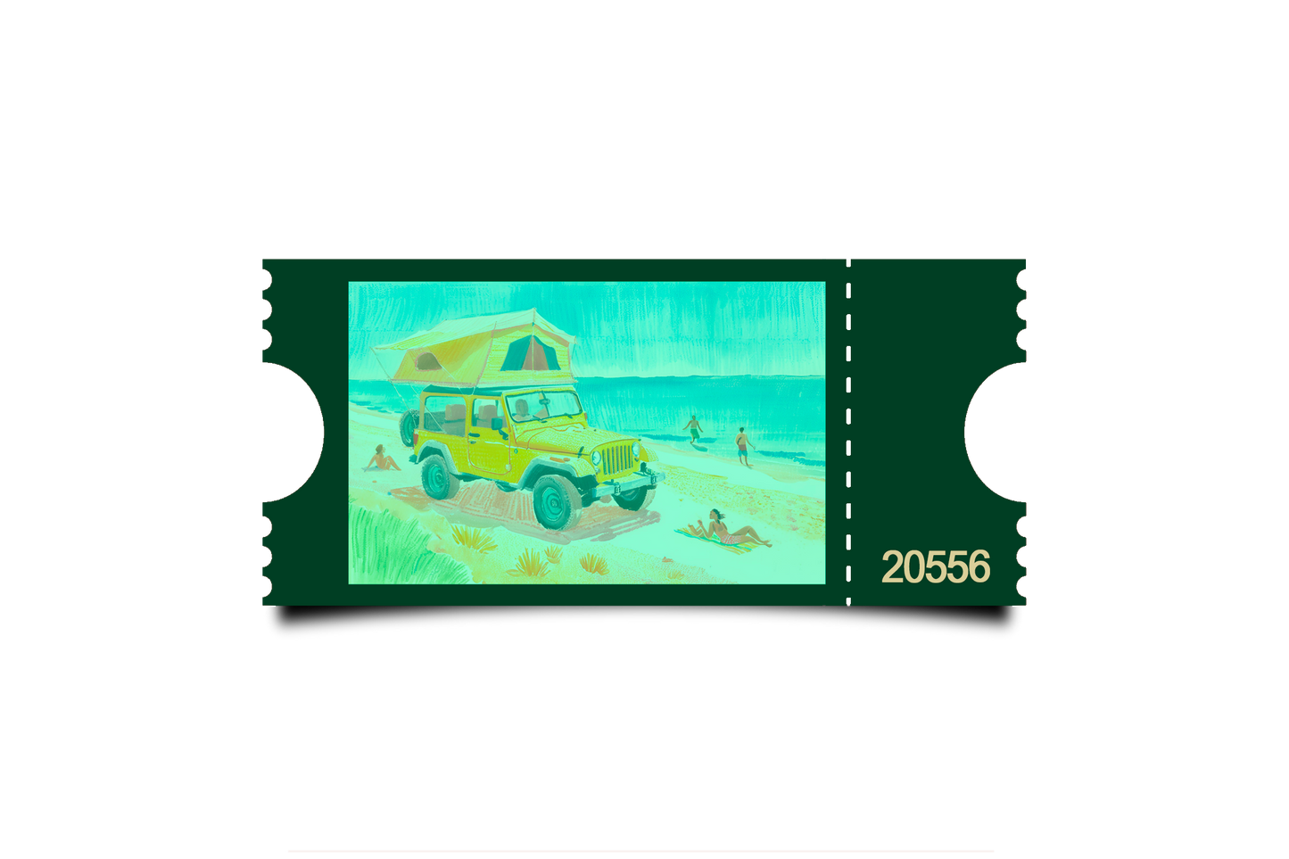 Boleto Ilustracion N 20556
