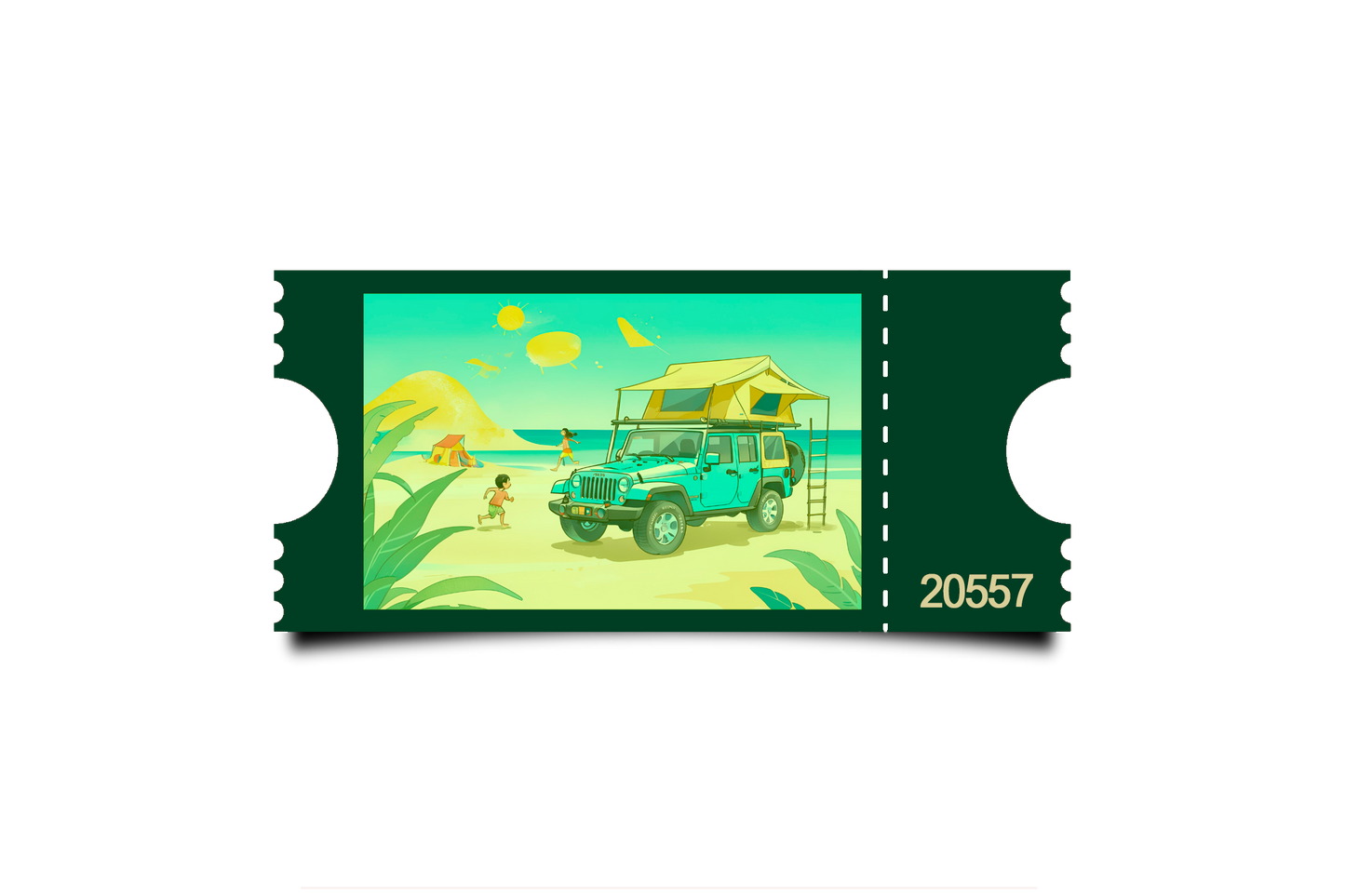 Boleto Ilustracion N 20557