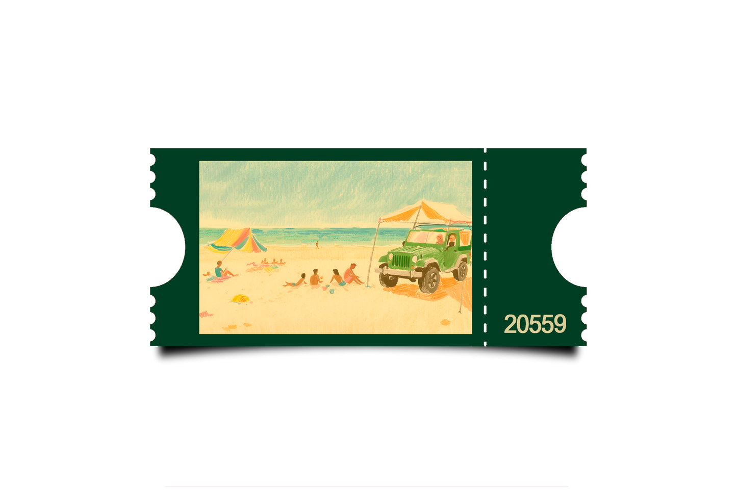 Boleto Ilustracion N 20559