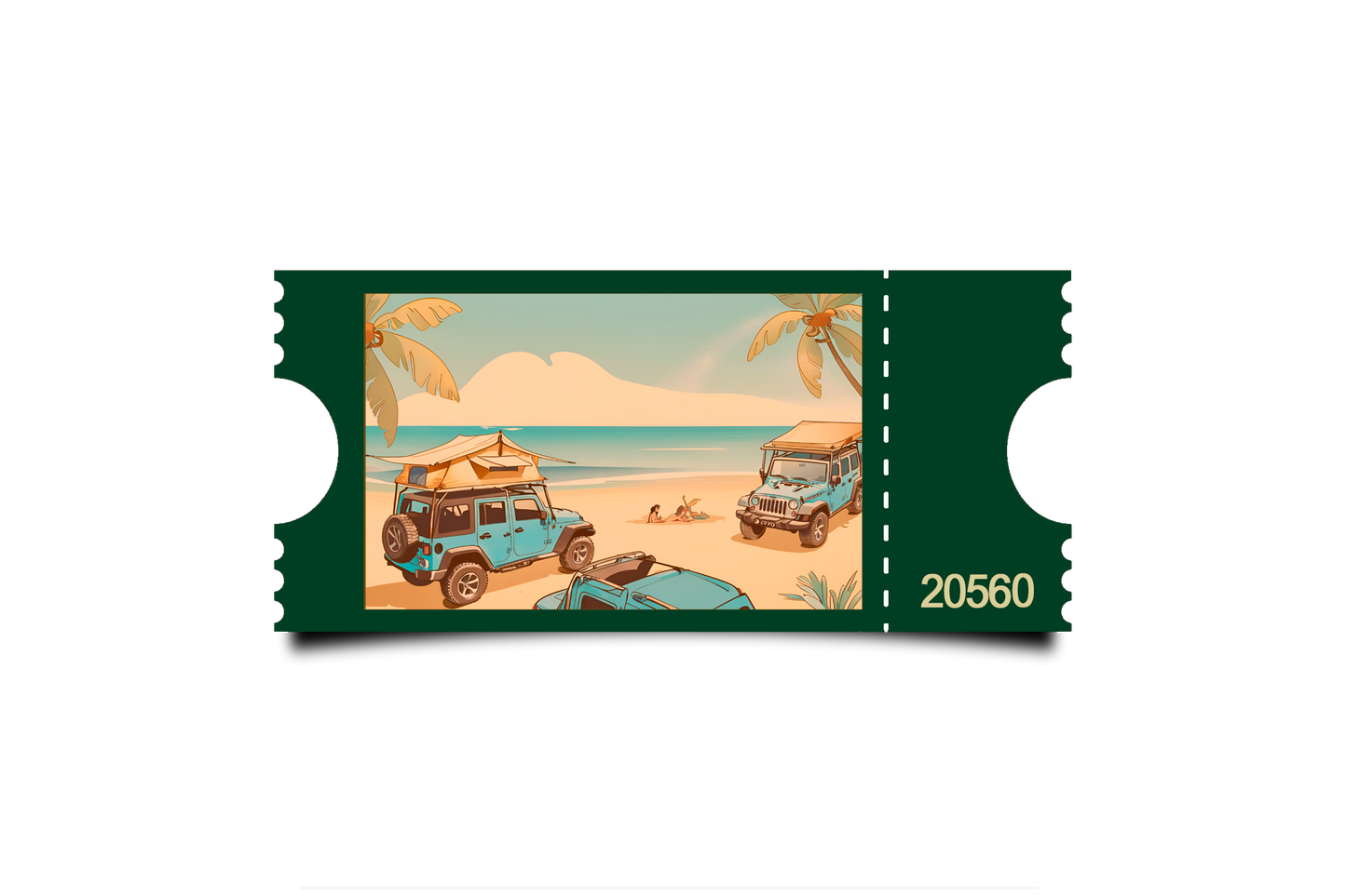 Boleto Ilustracion N 20560
