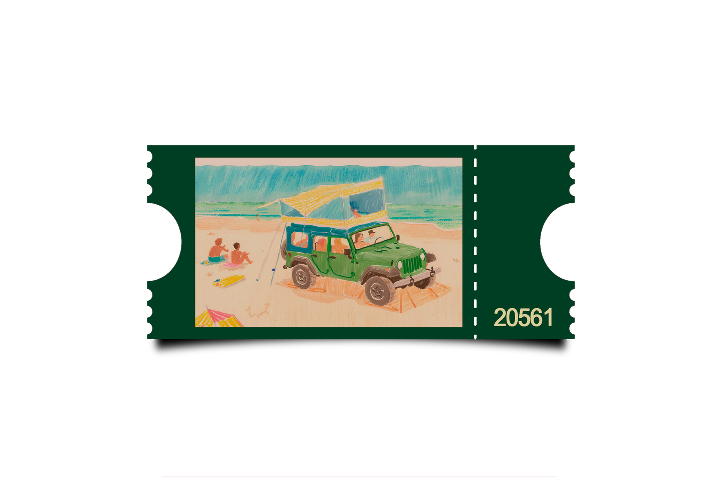 Boleto Ilustracion N 20561