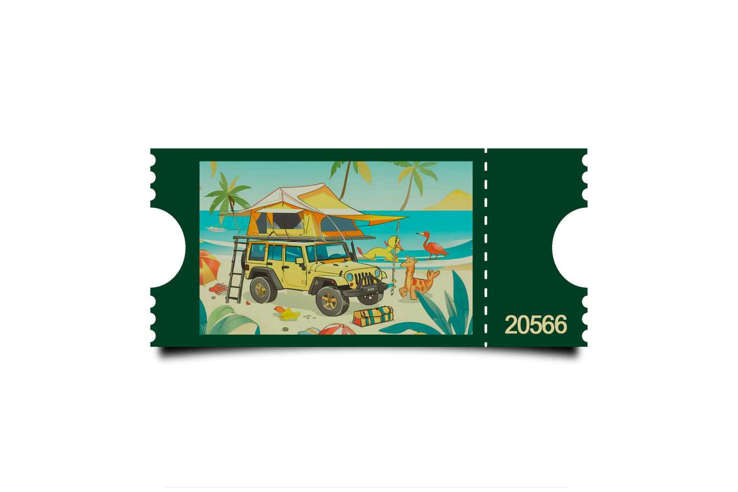Boleto Ilustracion N 20566