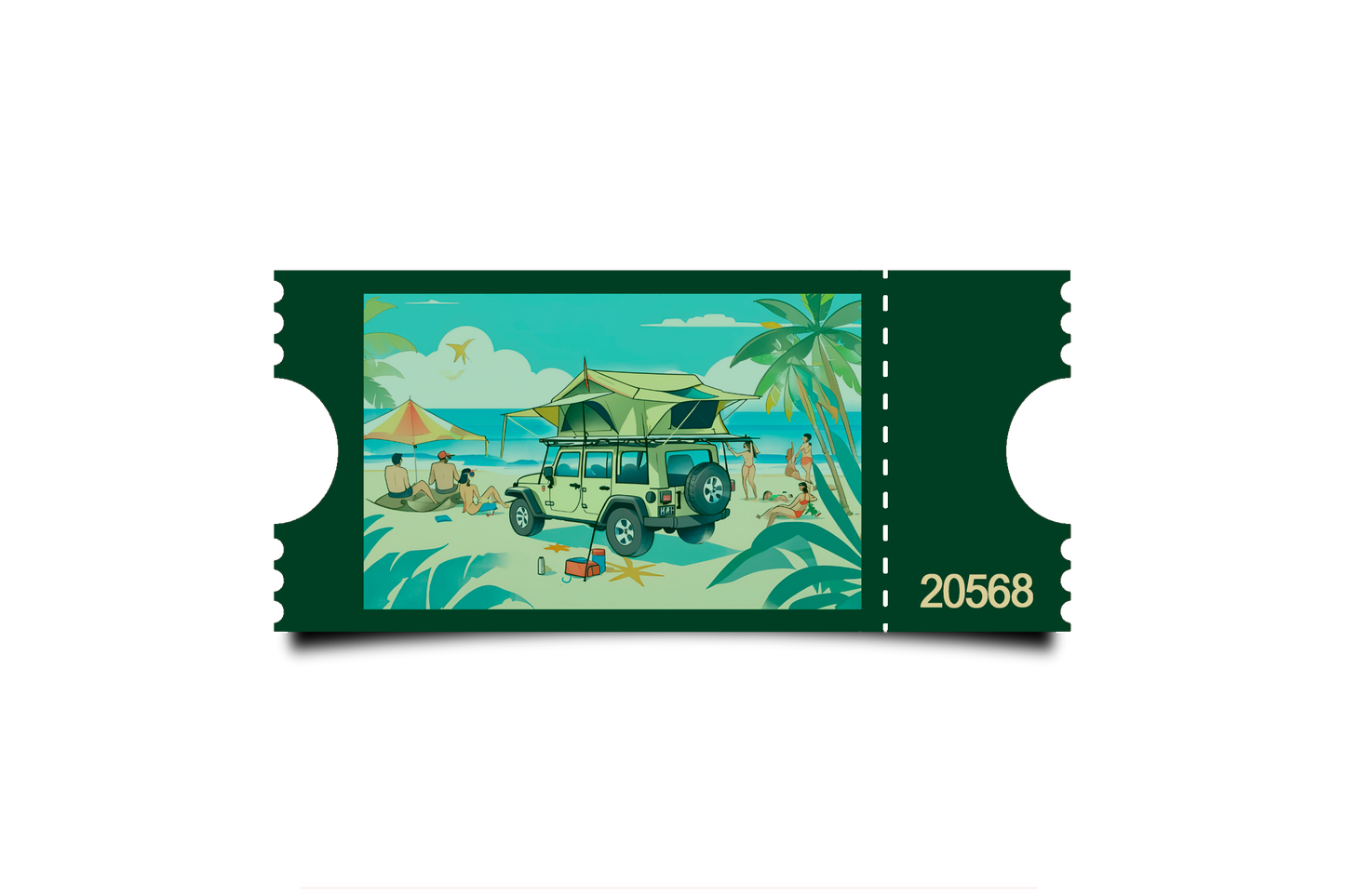 Boleto Ilustracion N 20568