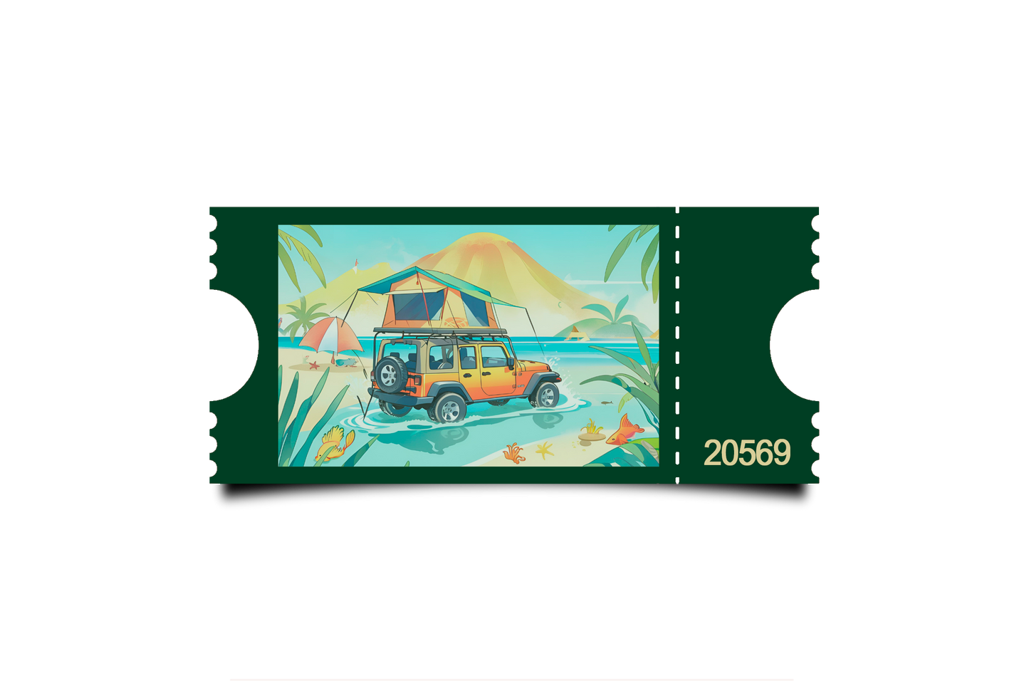 Boleto Ilustracion N 20569
