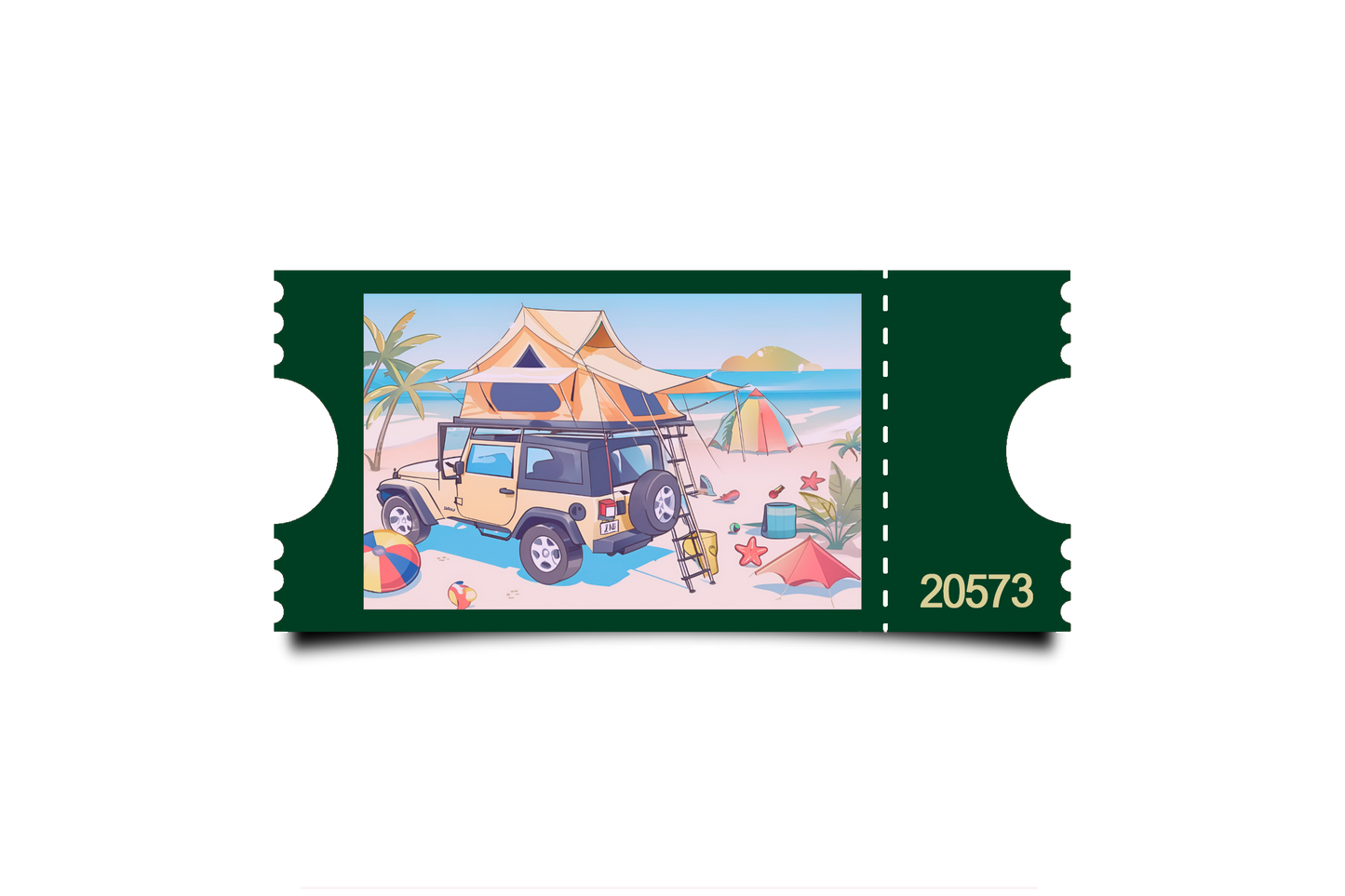 Boleto Ilustracion N 20573