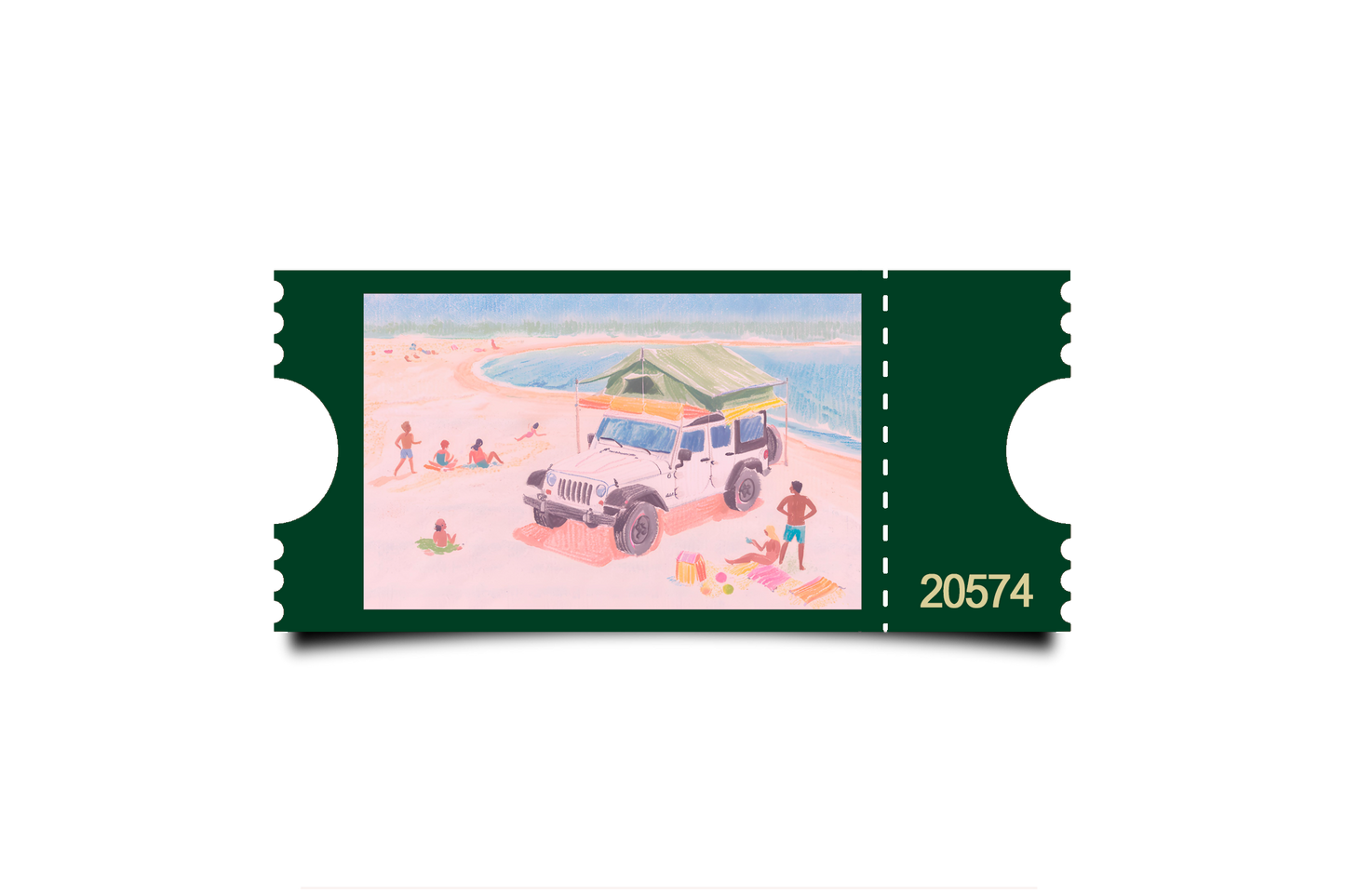Boleto Ilustracion N 20574