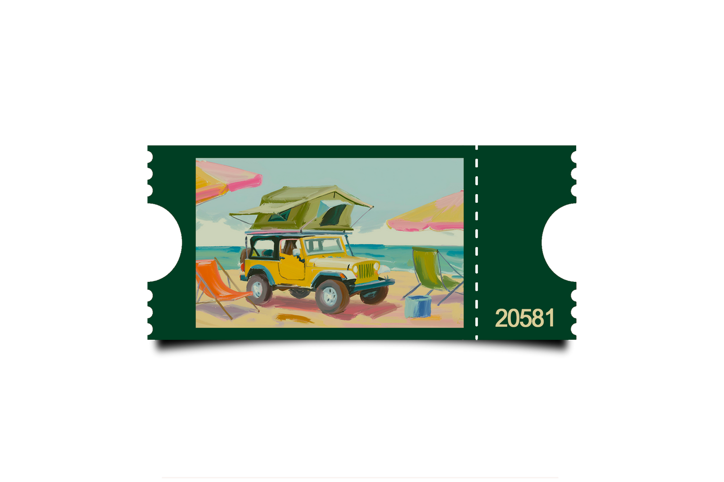 Boleto Ilustracion N 20581