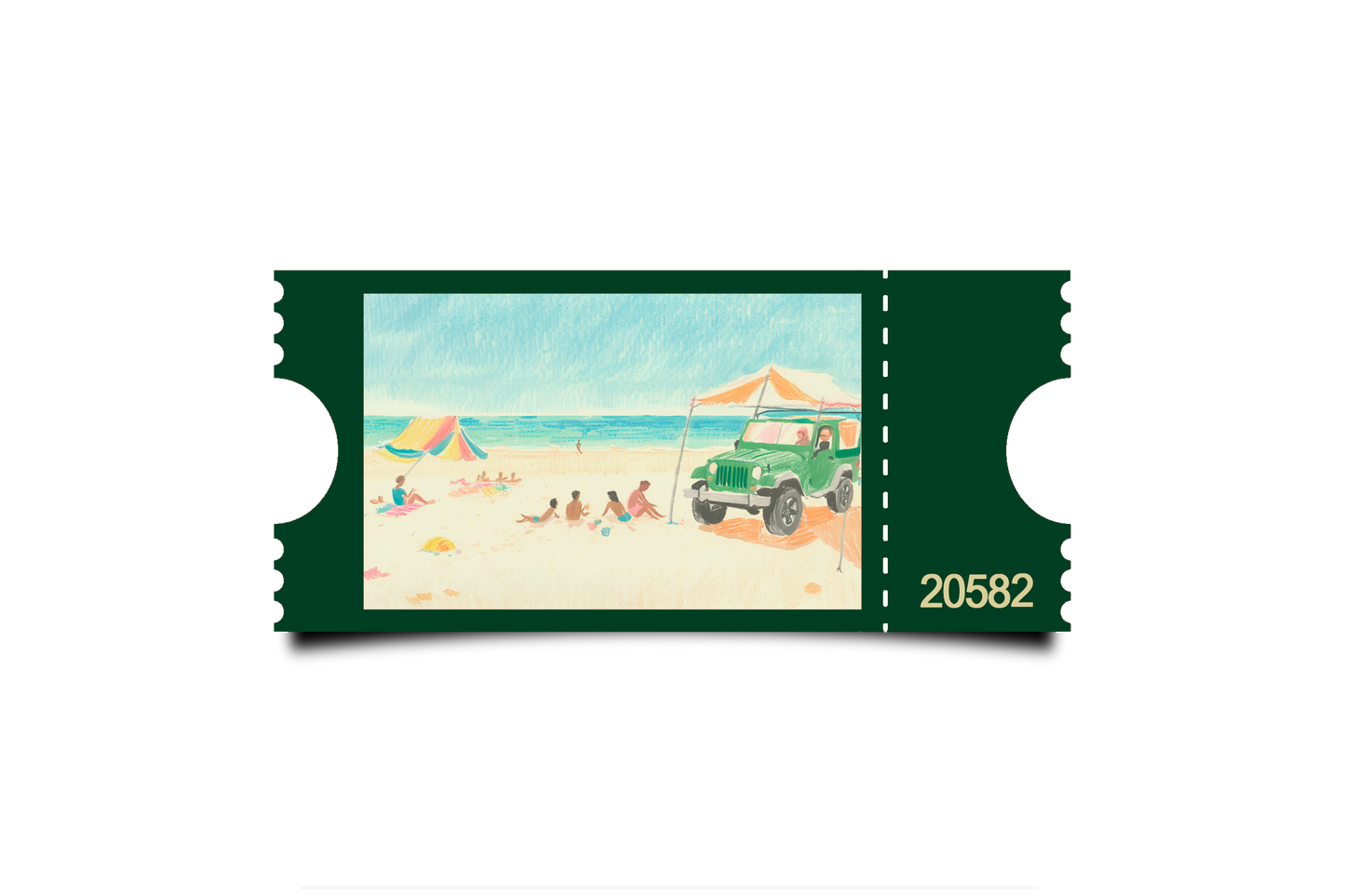 Boleto Ilustracion N 20582