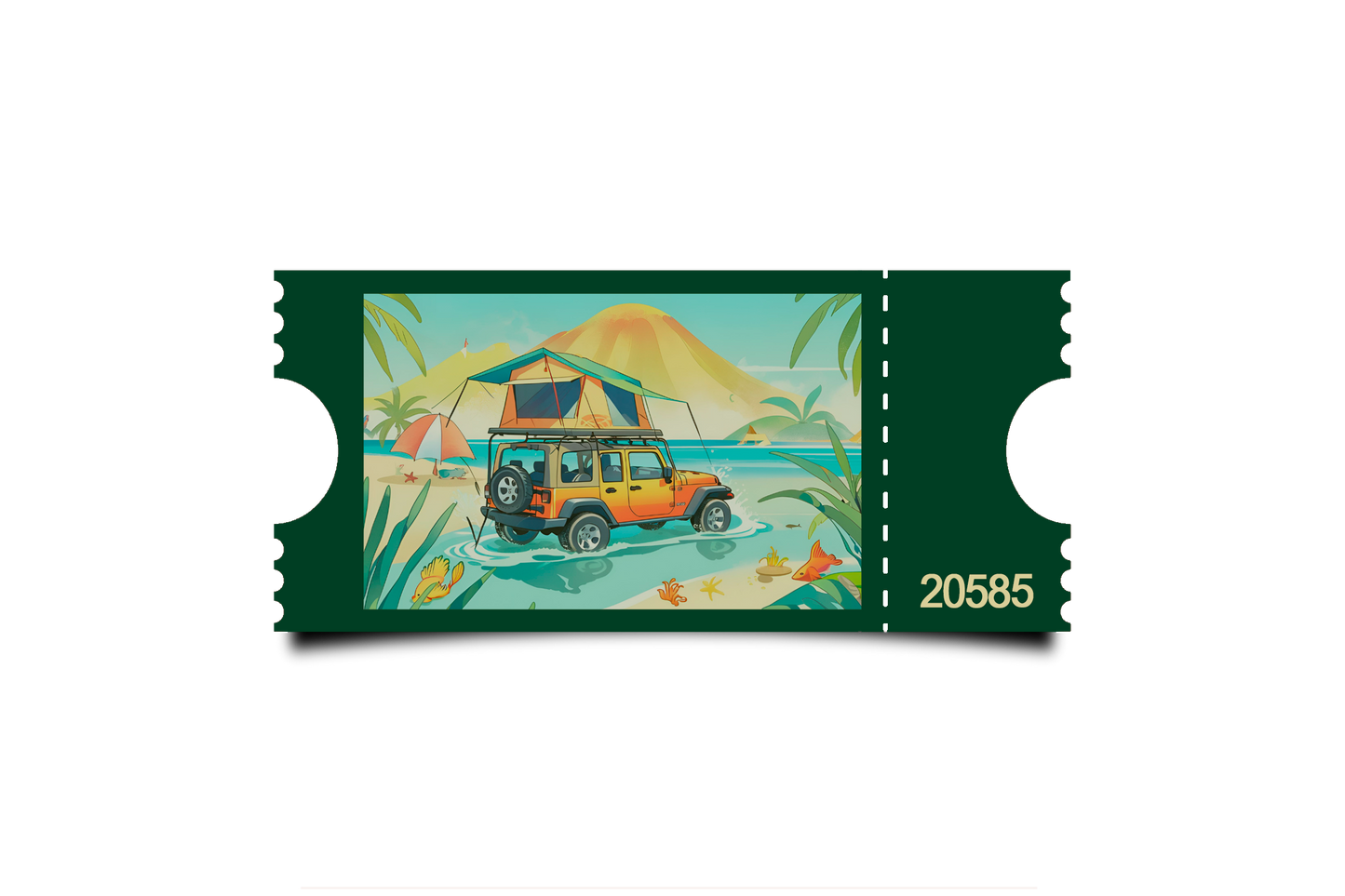 Boleto Ilustracion N 20585