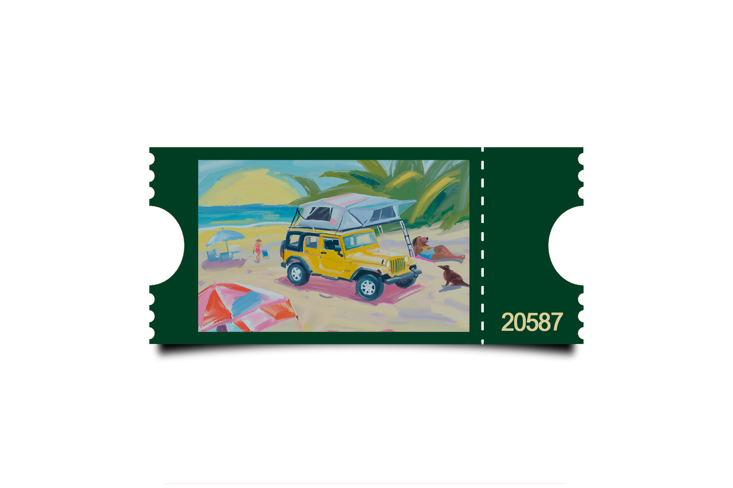 Boleto Ilustracion N 20587