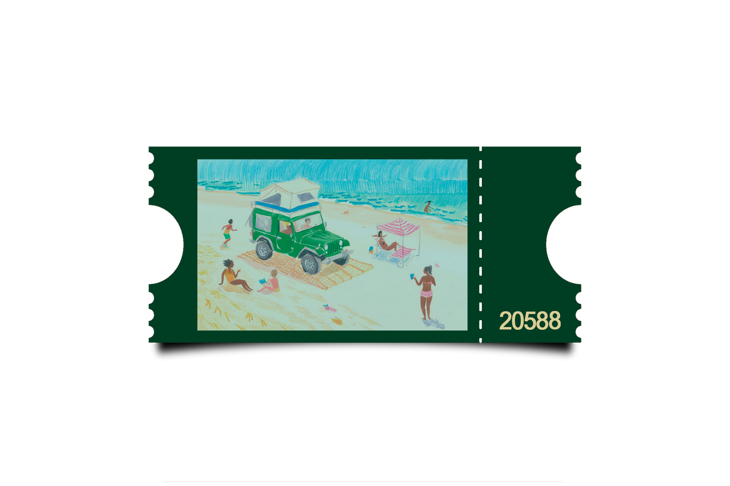 Boleto Ilustracion N 20588