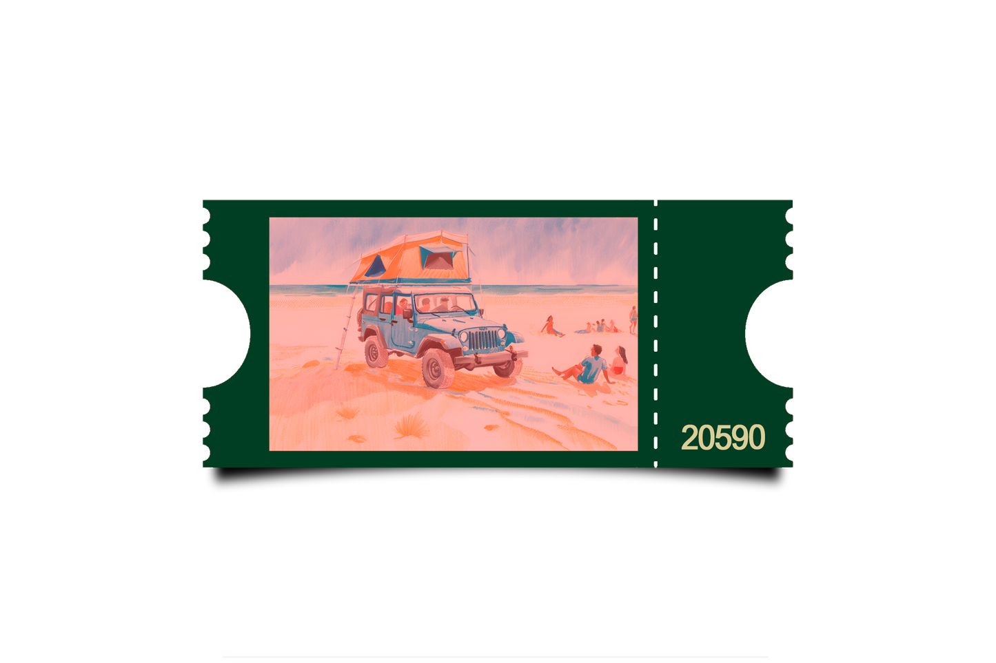 Boleto Ilustracion N 20590
