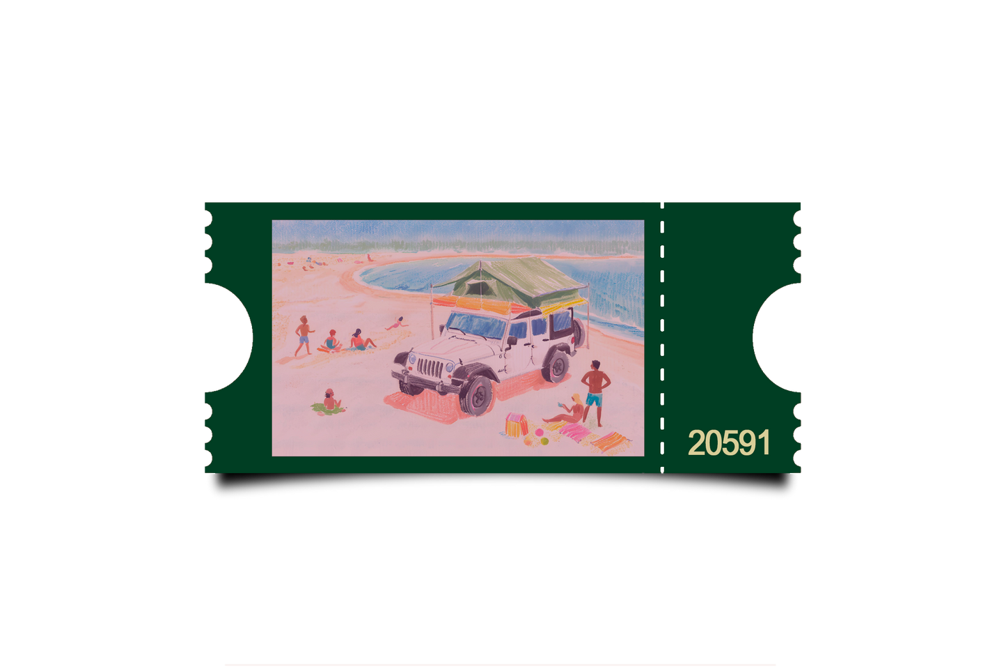 Boleto Ilustracion N 20591