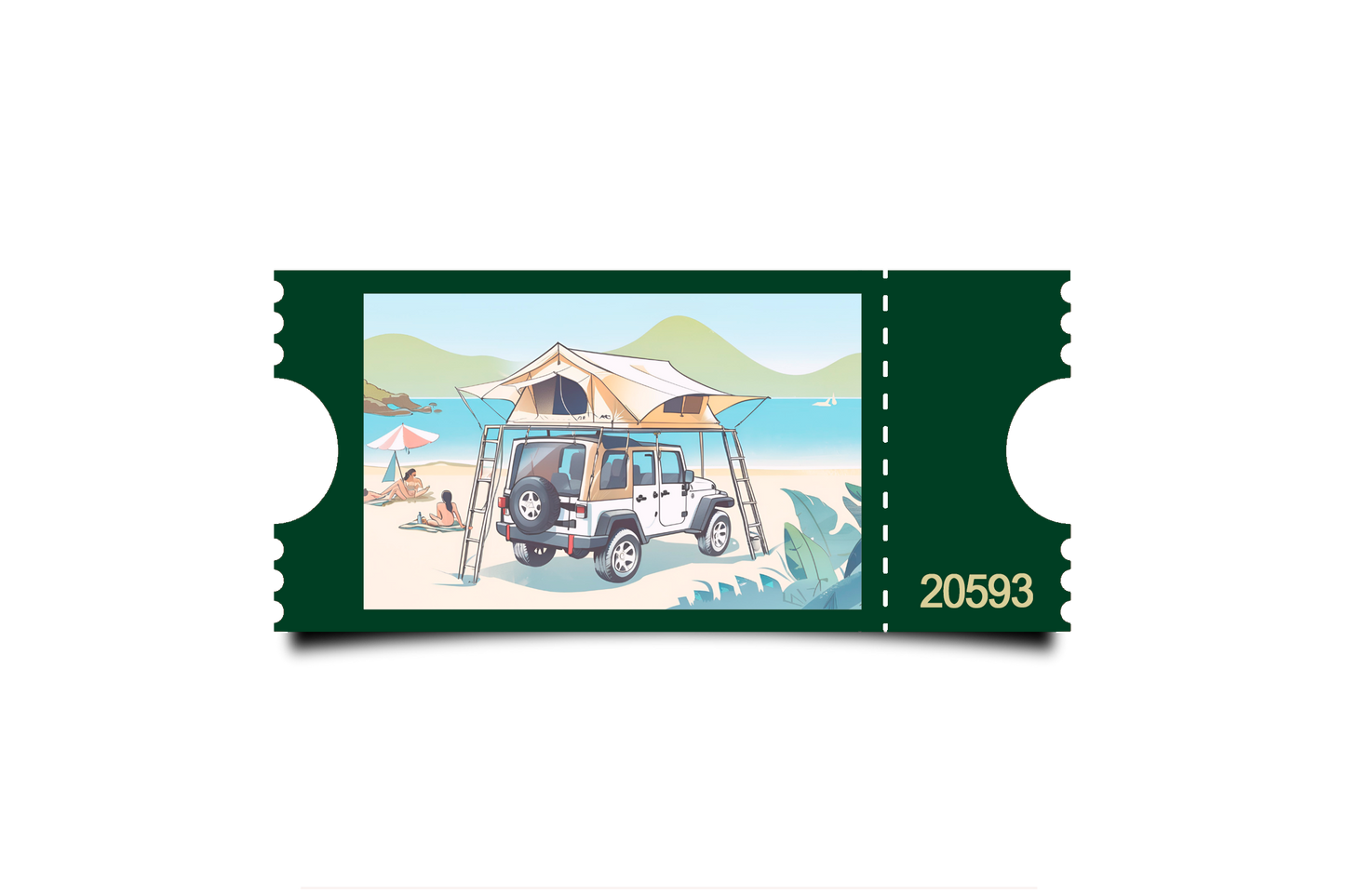 Boleto Ilustracion N 20593