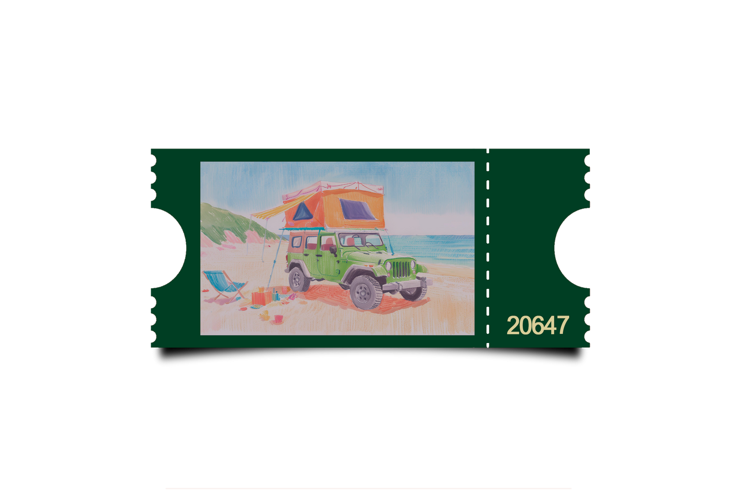 Boleto Ilustracion N 20647