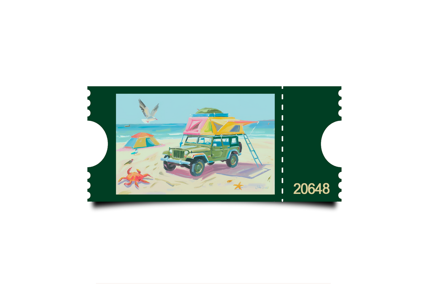 Boleto Ilustracion N 20648