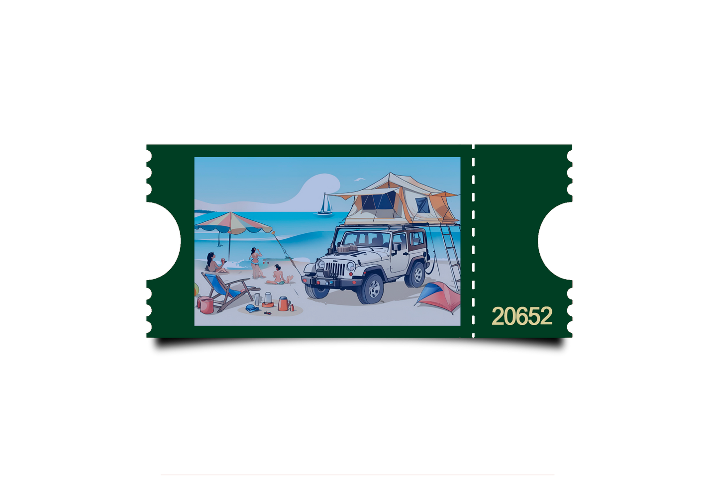 Boleto Ilustracion N 20652