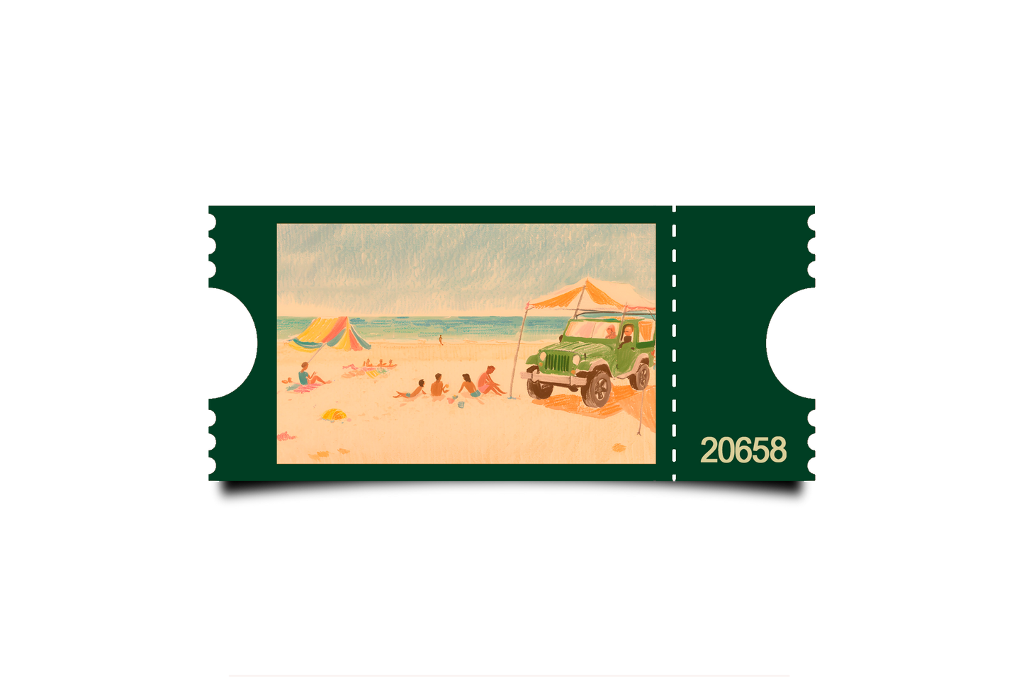 Boleto Ilustracion N 20658