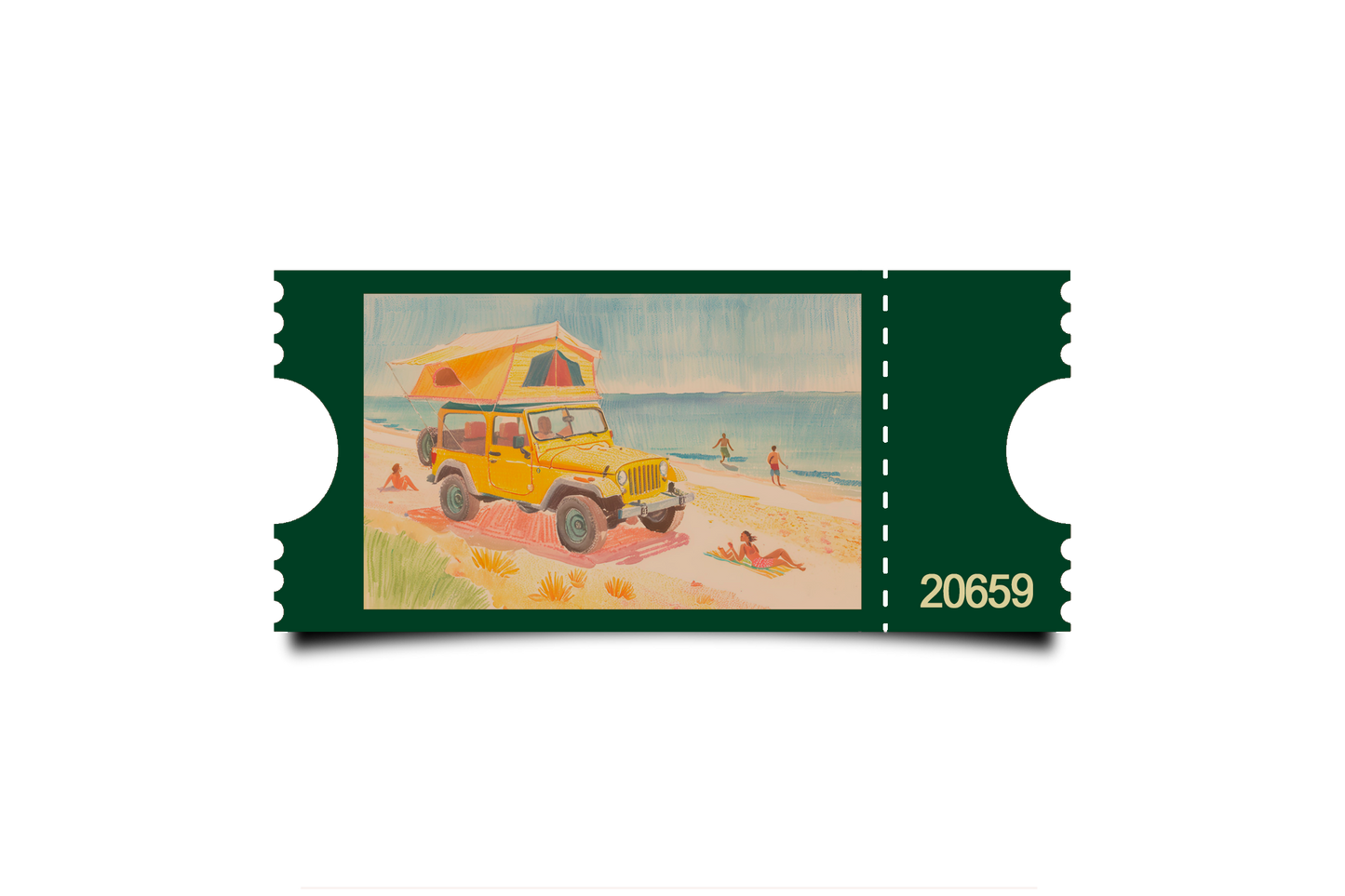 Boleto Ilustracion N 20659