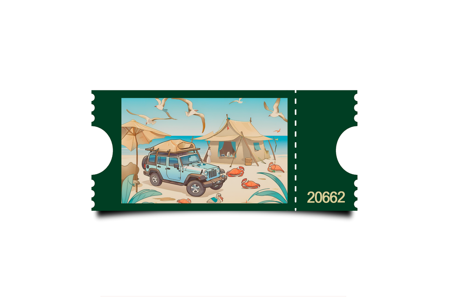 Boleto Ilustracion N 20662
