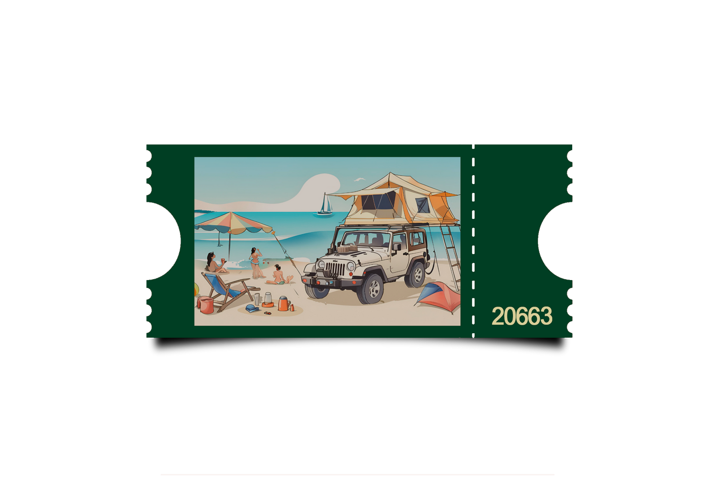 Boleto Ilustracion N 20663