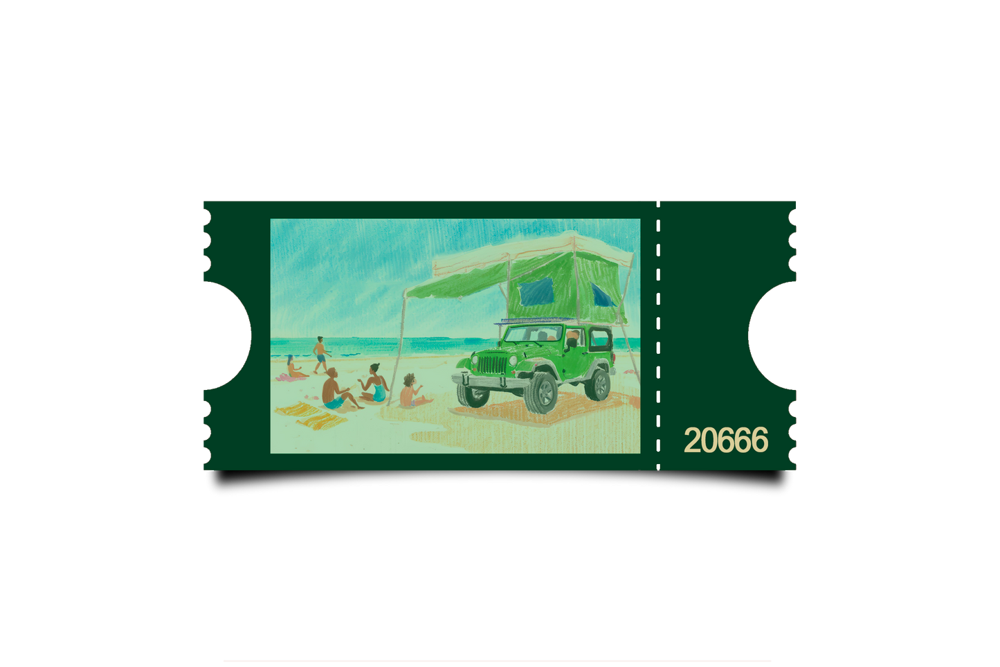 Boleto Ilustracion N 20666