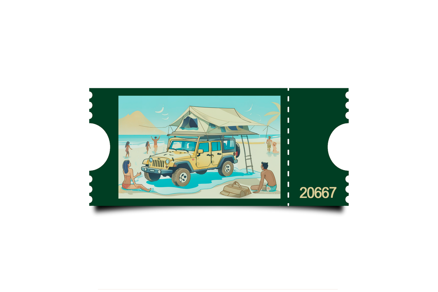 Boleto Ilustracion N 20667