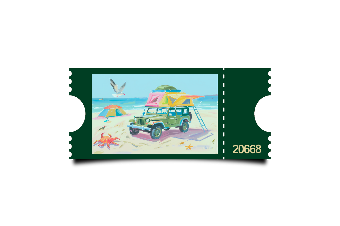 Boleto Ilustracion N 20668