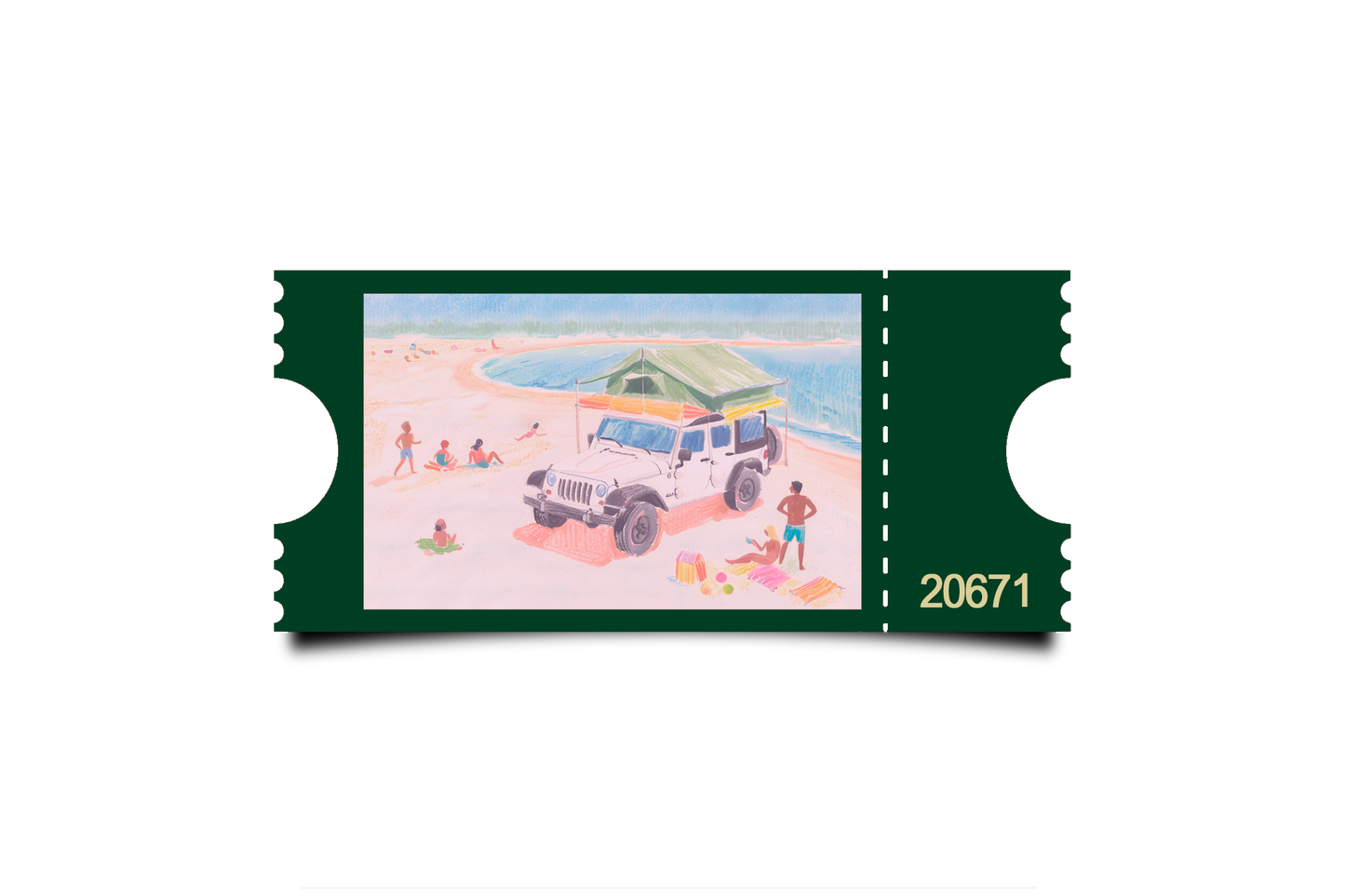 Boleto Ilustracion N 20671