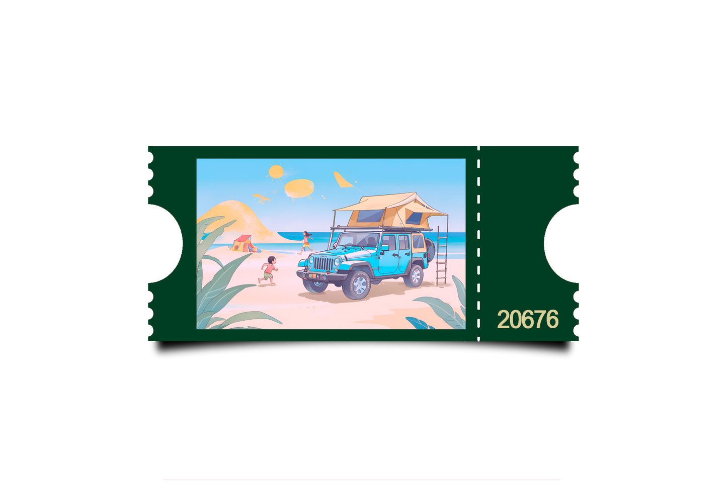 Boleto Ilustracion N 20676
