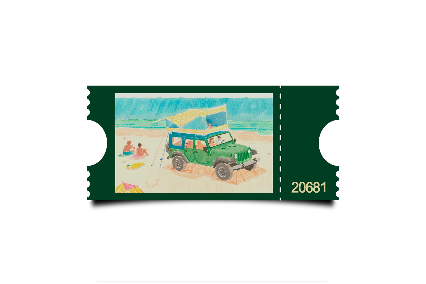 Boleto Ilustracion N 20681
