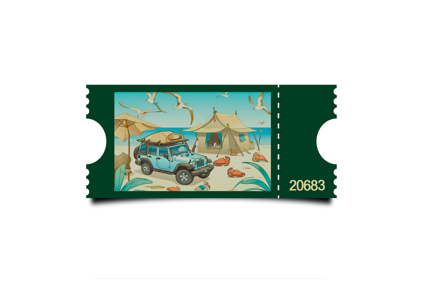 Boleto Ilustracion N 20683