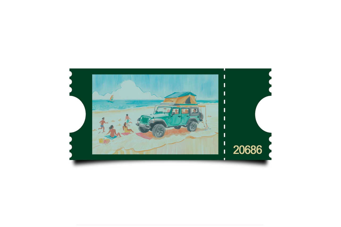 Boleto Ilustracion N 20686