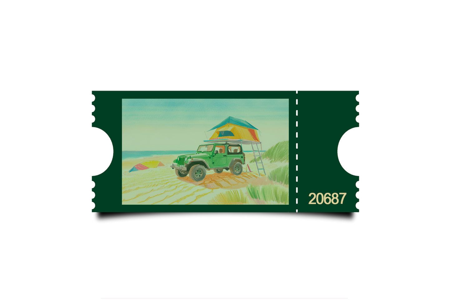 Boleto Ilustracion N 20687
