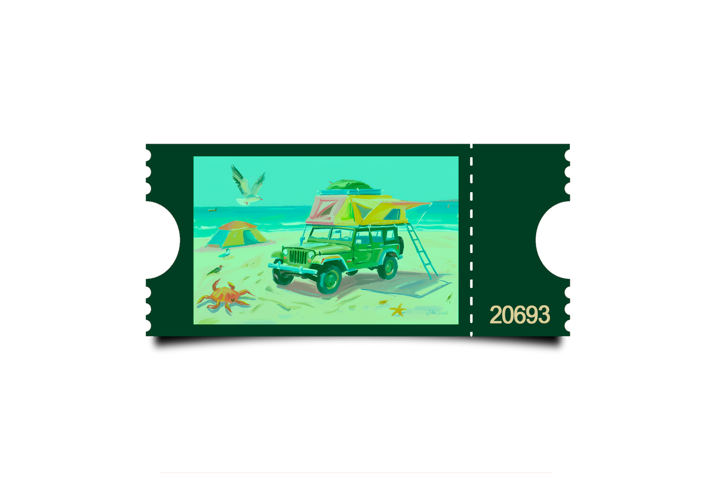 Boleto Ilustracion N 20693