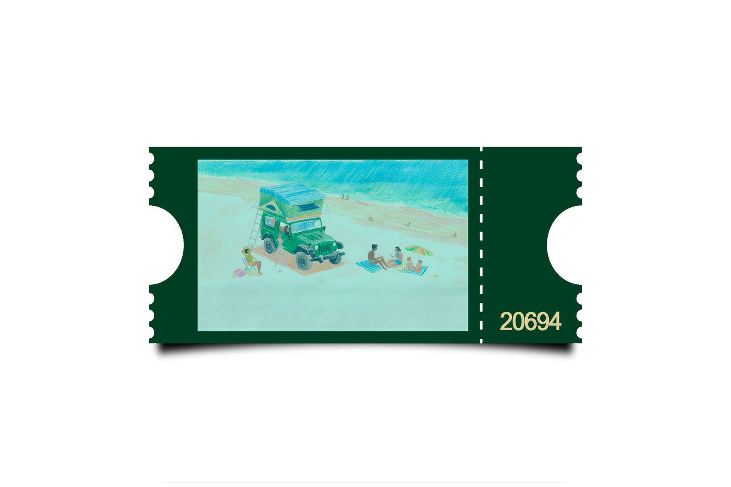 Boleto Ilustracion N 20694