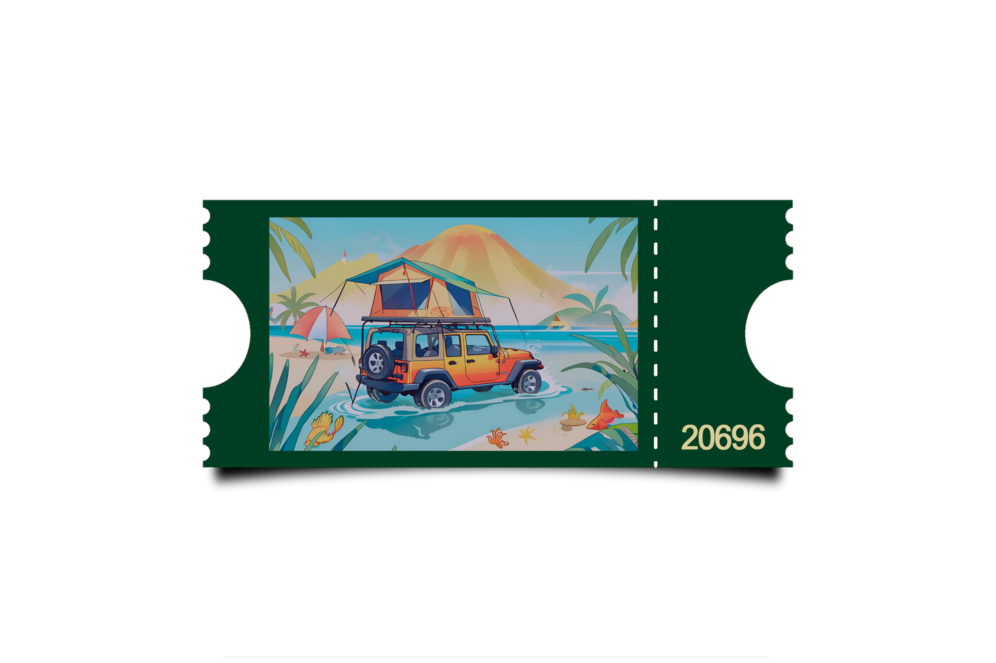 Boleto Ilustracion N 20696