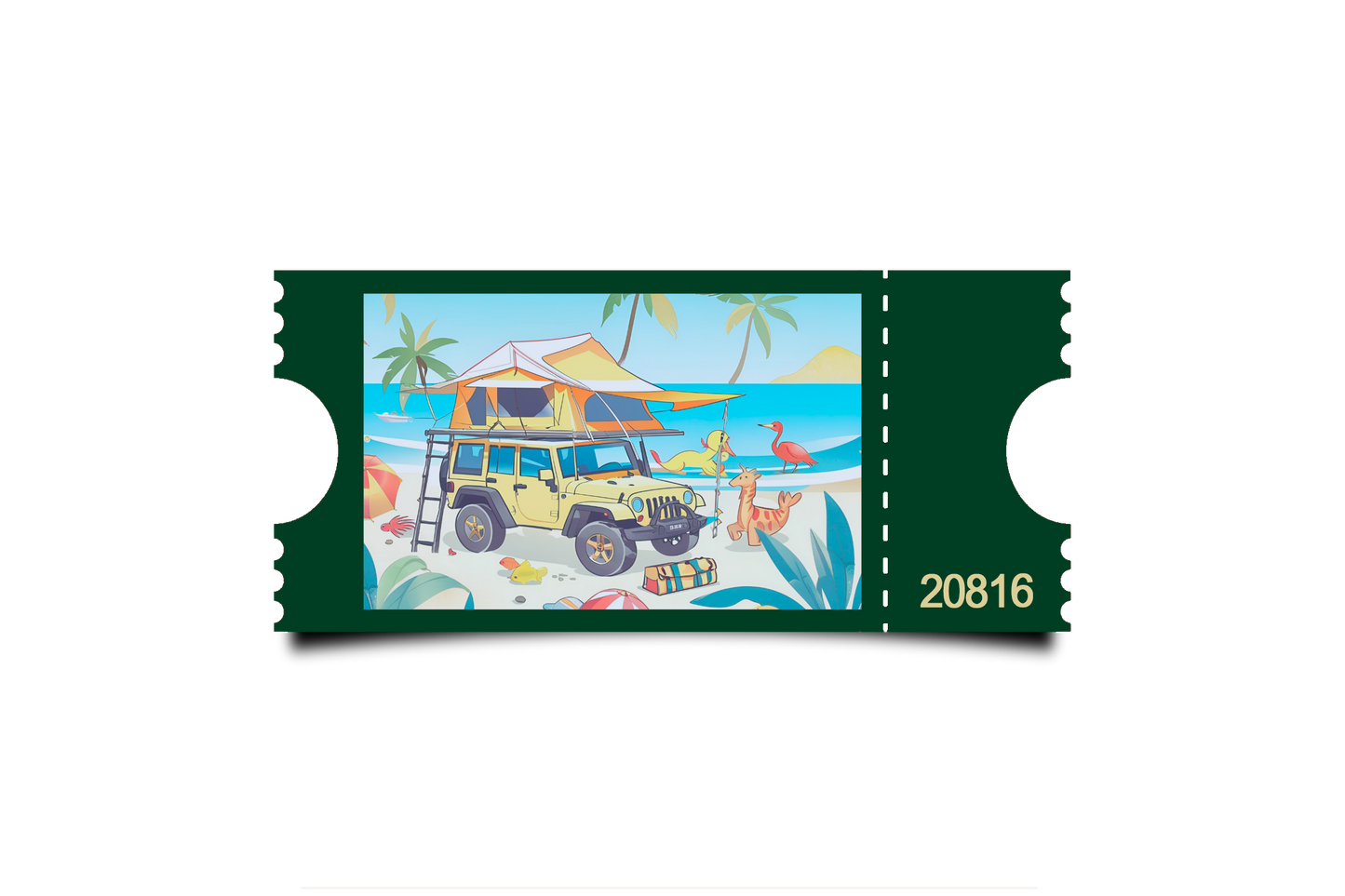 Boleto Ilustracion N 20816