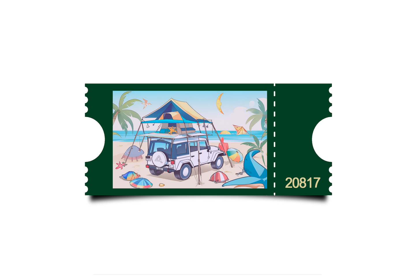 Boleto Ilustracion N 20817