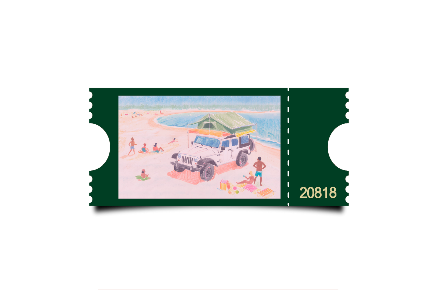 Boleto Ilustracion N 20818