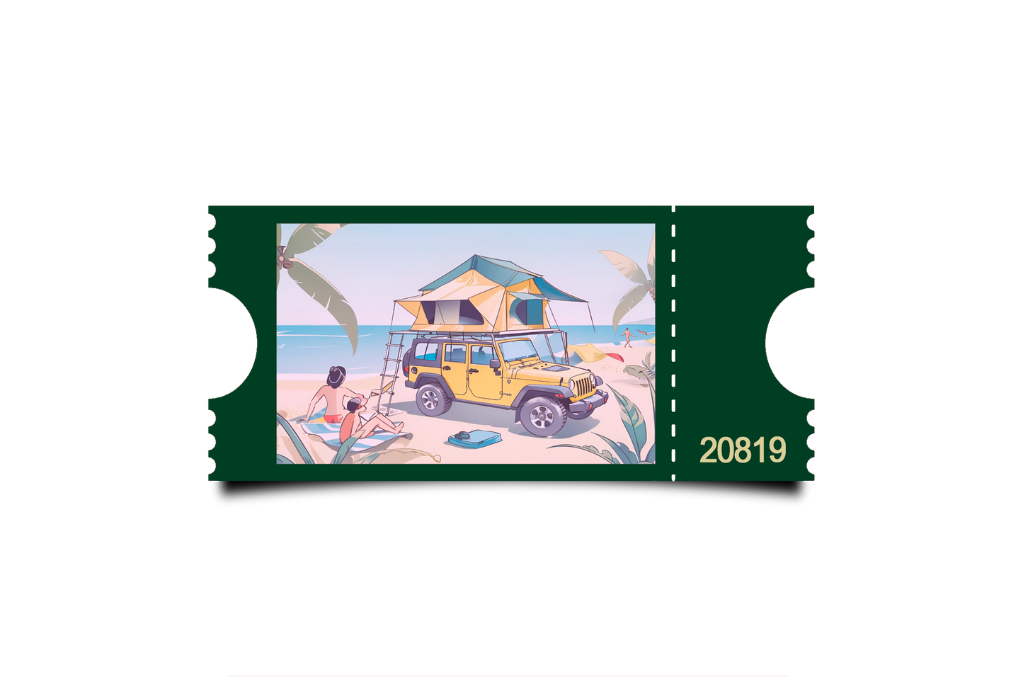 Boleto Ilustracion N 20819