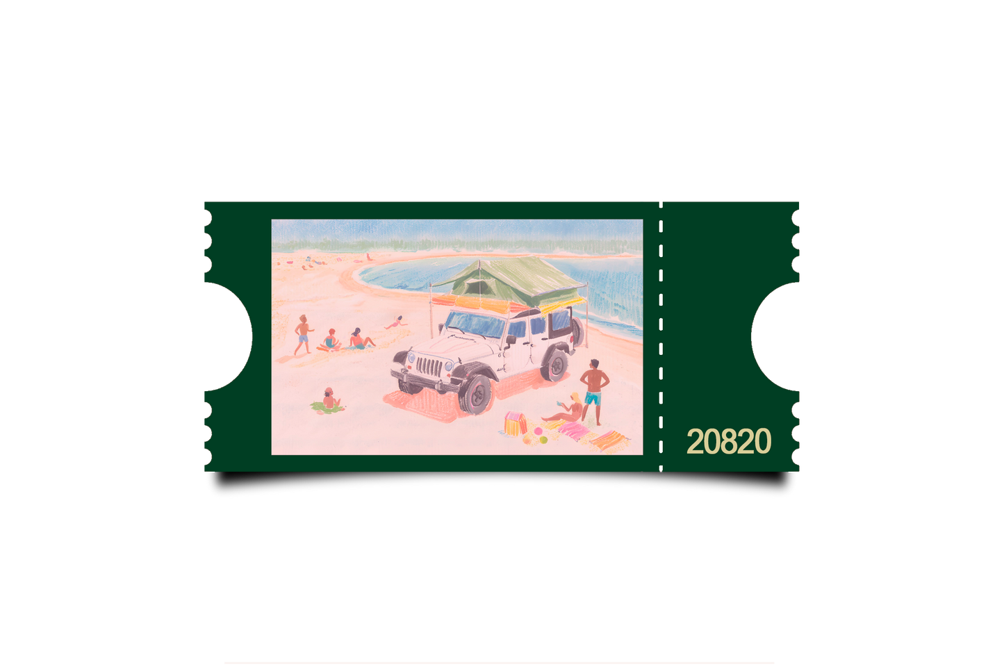 Boleto Ilustracion N 20820