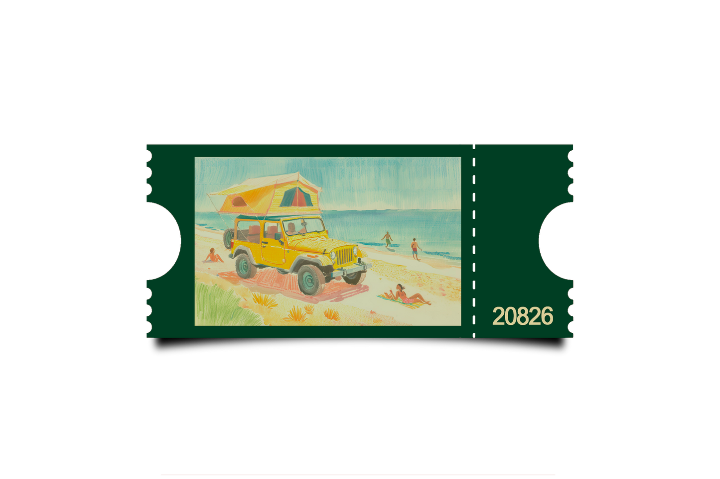 Boleto Ilustracion N 20826