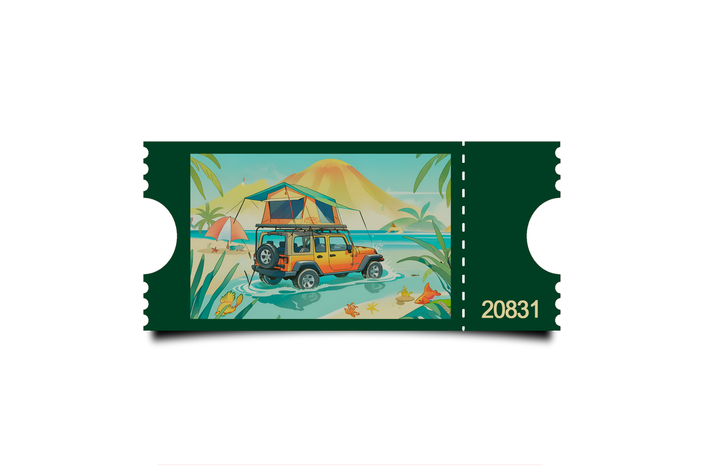 Boleto Ilustracion N 20831