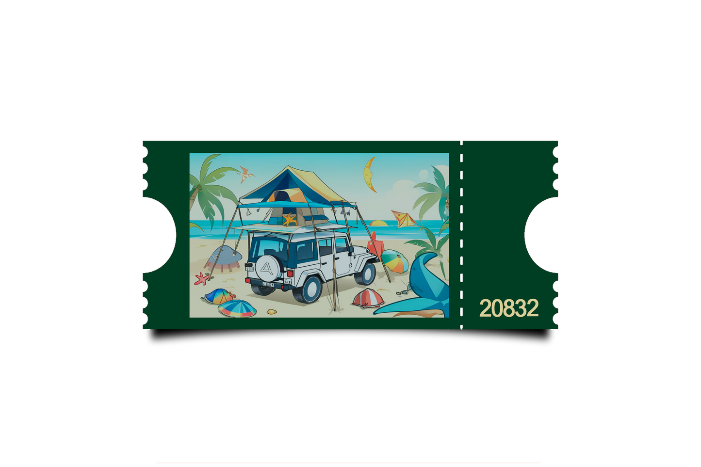 Boleto Ilustracion N 20832