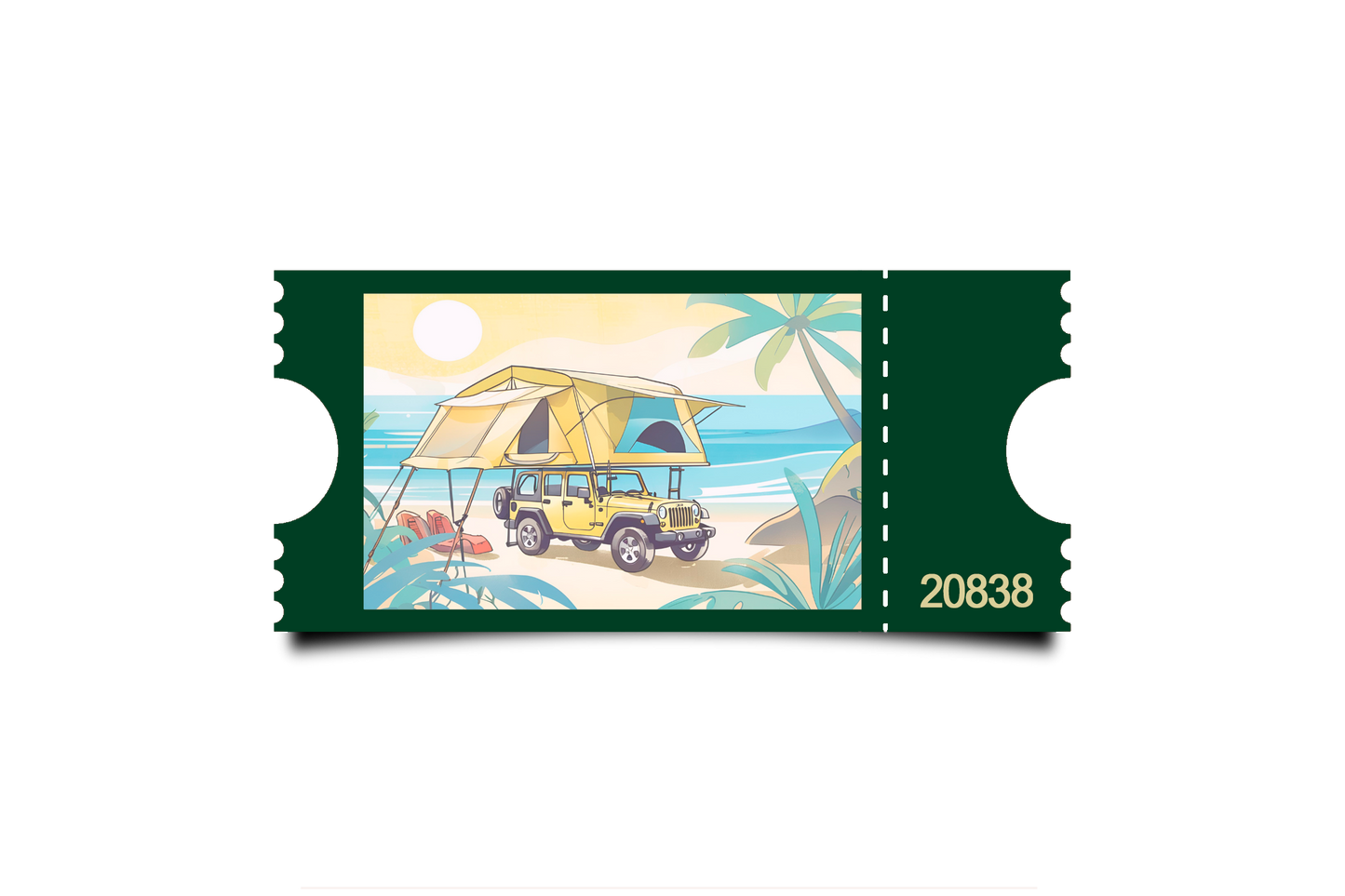 Boleto Ilustracion N 20838