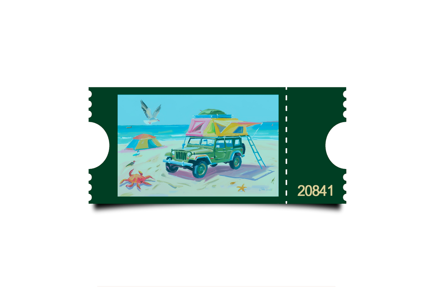 Boleto Ilustracion N 20841