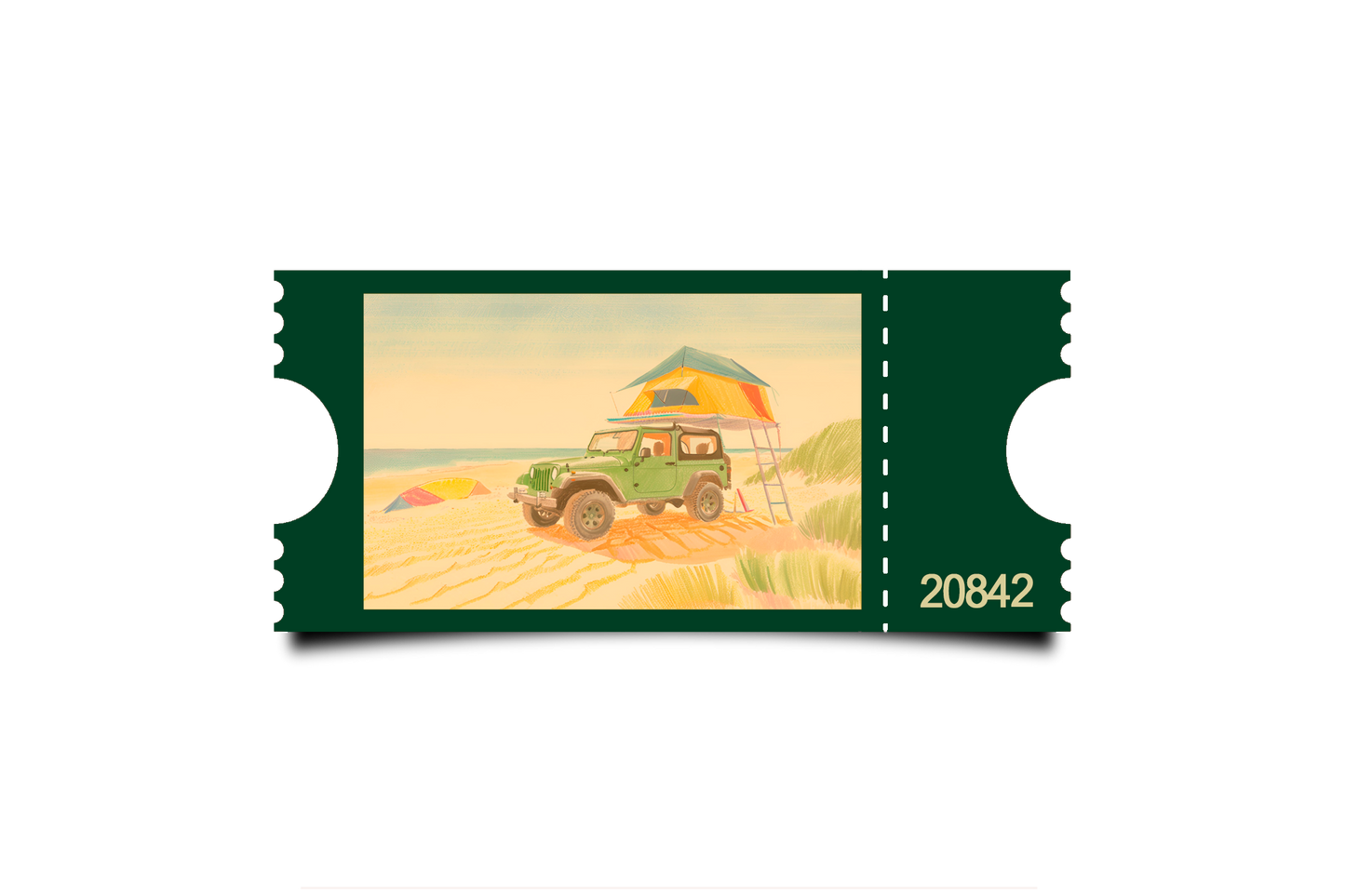 Boleto Ilustracion N 20842