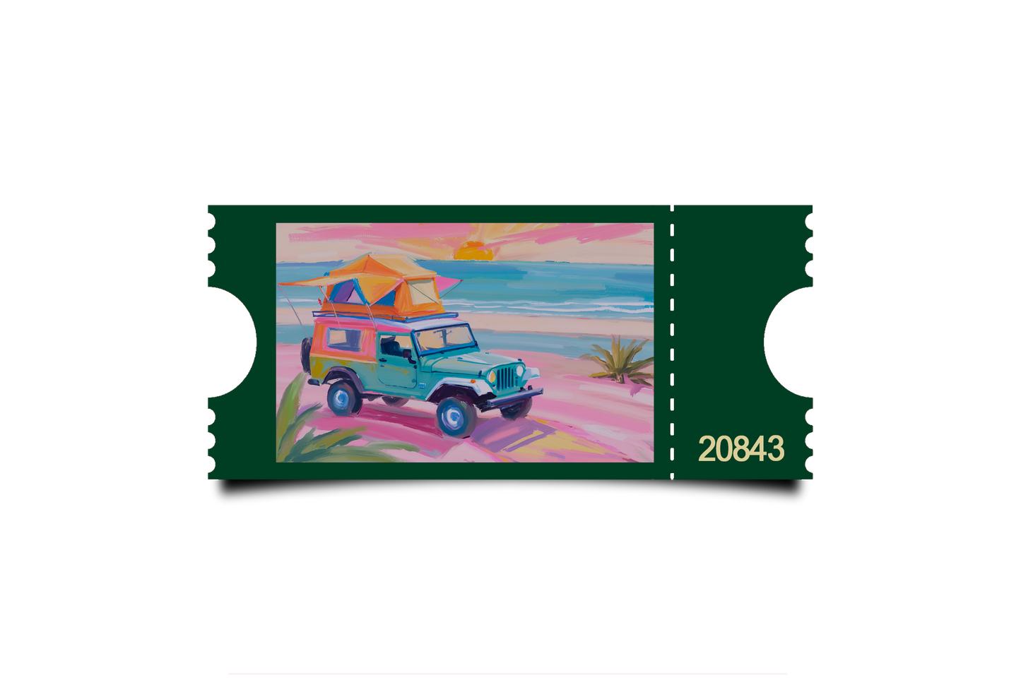 Boleto Ilustracion N 20843