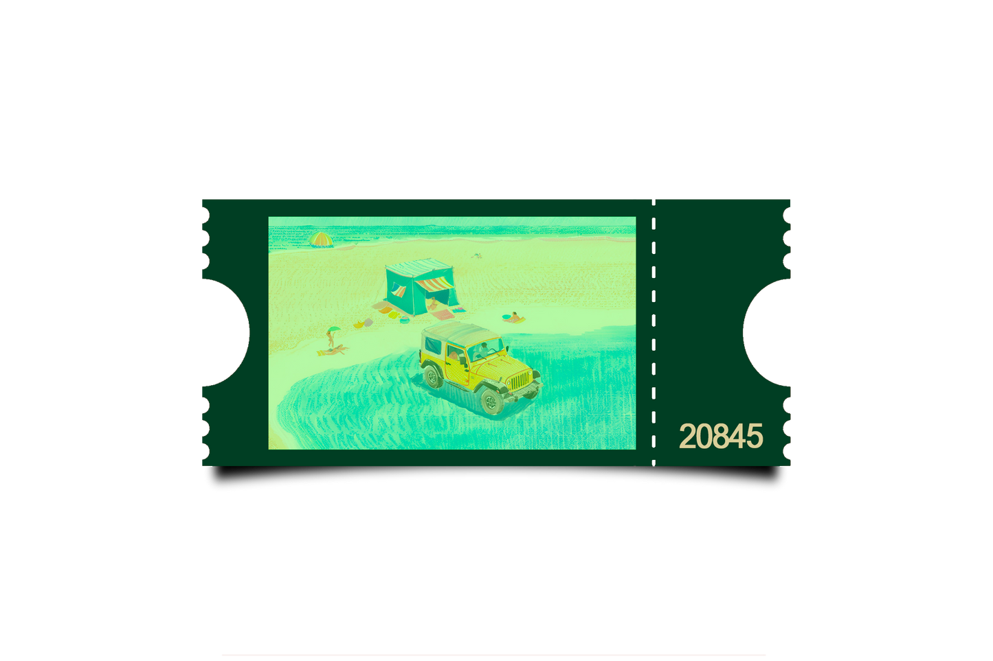 Boleto Ilustracion N 20845